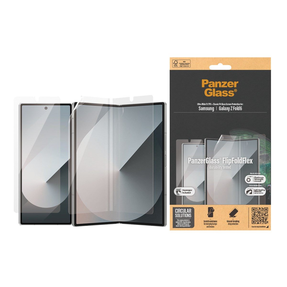 PanzerGlass® Displayschutz Samsung Galaxy Z Fold6 | Glass & Film